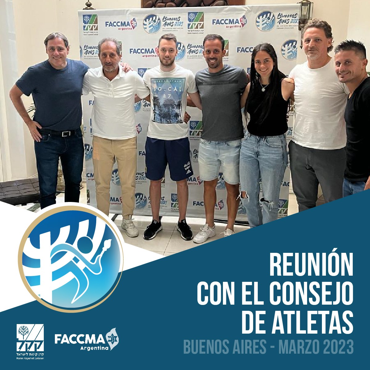 reunión con el consejo de atletas 
